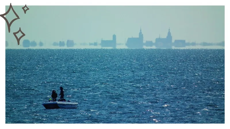 Hiện tượng Fata Morgana trên bầu trời