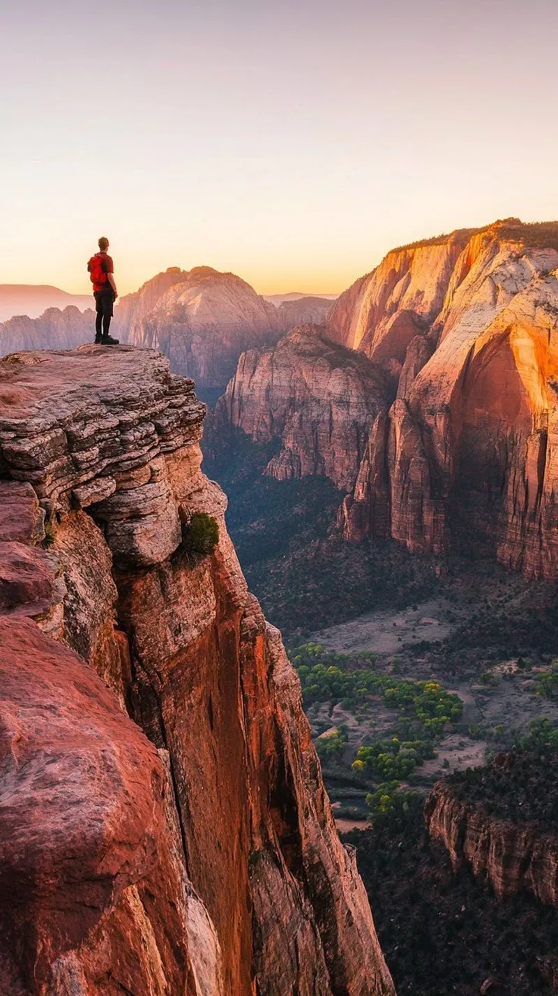 Khám phá vách đá cao kỳ vĩ giữa núi non